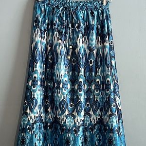 SELLING DESTINY SKIRT FOR WOMEN SIZE PL COLOR BLUE/BLACK BNWOT